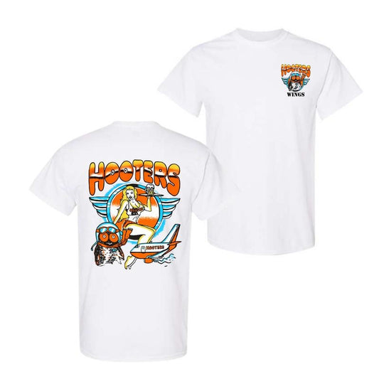 Vintage 90s Hooters Wings T-Shirt Sweatshirt Hoodie, For Men And Women, Trendy Shirt