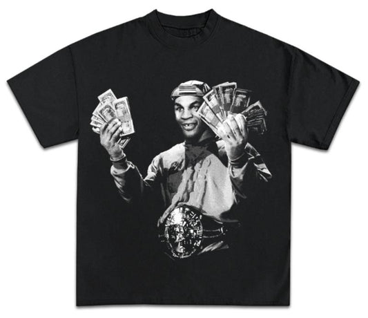 Vintage 90s Mike Tyson Graphic T-Shirt, Gifts For Fan, Menswear Top Underwear Streetwear Casual