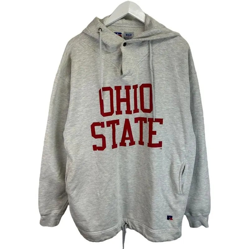 Vintage 90s Ohio State Buckeyes NCAA Colligate Spellout Sweatshirt Size 2XL