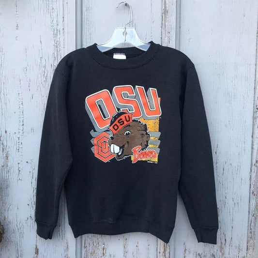 Vintage 90s Oregon State University Beavers Sweatshirt, OSU Beavers Sweatshirt, Oregon State Sweatshirt, Oregon State Sweatshirt