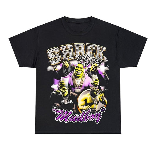 Vintage 90s Shrek Wes Graphic T-Shirt Sheck Wes Fan Gift RnB Rapper Homage Tribute Graphic  Retro 90's Fans Unisex Graphic Tee, Gifts