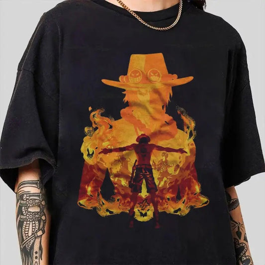 Vintage ASCE One Piece Unisex Shirt, Cool Staw Hat One Piece Anime Shirt, Portgas D. Ace Tee, Vintage Anime One Piece Shirt, Anime Manga Shirt Sweatshirt, Hoodie, Comfort Colors