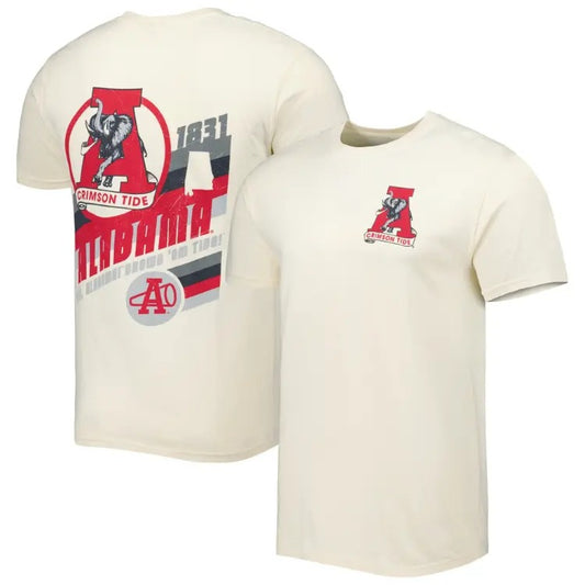 Vintage Alabama Crimson Tide Vault 2 Sides T-Shirt, NCAA Tee, Full Color T-Shirt, Unisex T- Shirt, For Men, For Women