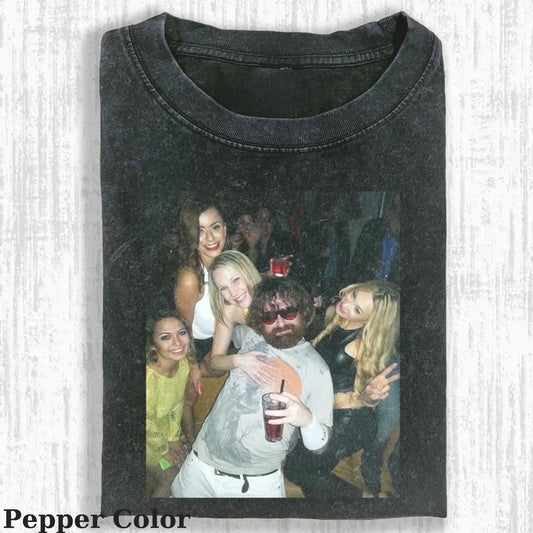 Vintage Alan Garner And Girls Friends T-shirt,The Hangover Unisex Tee Graphic, Funny Hangover Shirt, The Hangover Movie Tshirt, Top Menswear Womenswear Streetwear