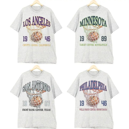 Vintage All Teams Basketball Retro 90s Graphic Ash Grey Shirt, Hometown Basketball Shirt, Basketball Vintage Teams Shirt, Vintage Sweathirts