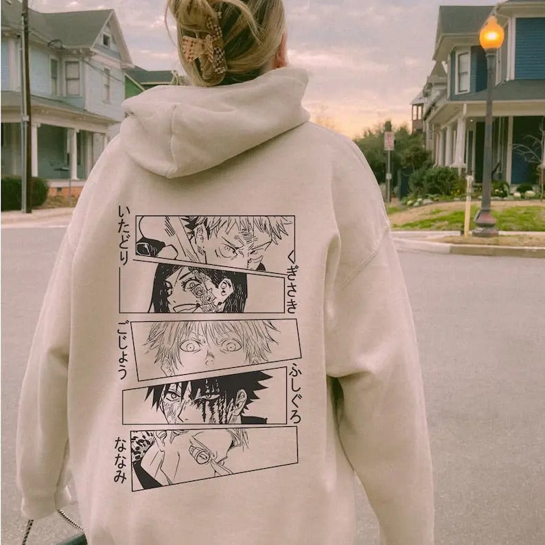 Vintage Anime hoodie, Anime lover gift, Anime merch, Anime Lover Sweatshirt, Hoodie gift, Sweater, Anime Gift, Gift for anime fan, Gifts