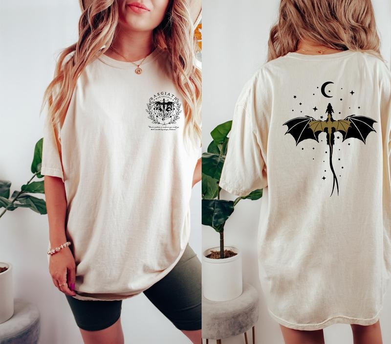 Vintage Basgiath War College Shirt,Back And Front Desıgn,Fourth Wing Shirt,Dragon Rider Violet Sorrengail,Bookish The Empyrean Series