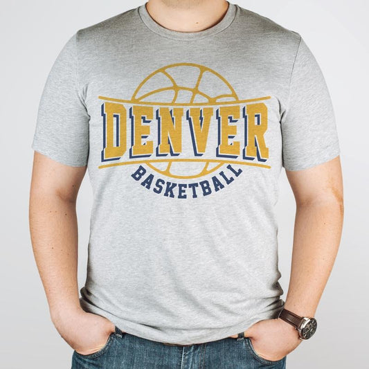 Vintage Basketball Hometown T-Shirt Vintage Shirts REtro Team Tees Basketball Sports Tshirts BBall Team T-Shirts Unisex Sports Tees Basketball Game Day T-Shirts Sublimation Sports Tees