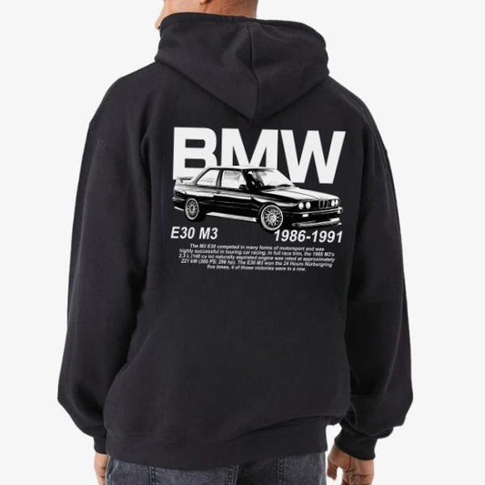 Vintage Bimmer E30 M3 Racing men Hoodies, Unisex, Menswear, Street Racing Shirt, Car Hoodie, Boyfriend Gift