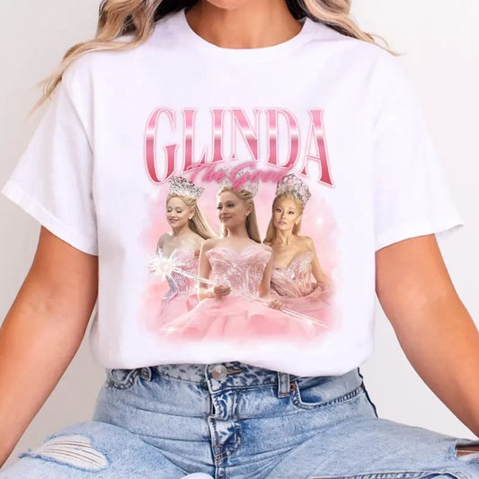 Vintage Bootleg Grande Unisex Shirt, Glinda Popular Bootleg Tee, Wicked Glinda The Good Shirt, Grande Fans Shirt, Full Sizes, Full Colors