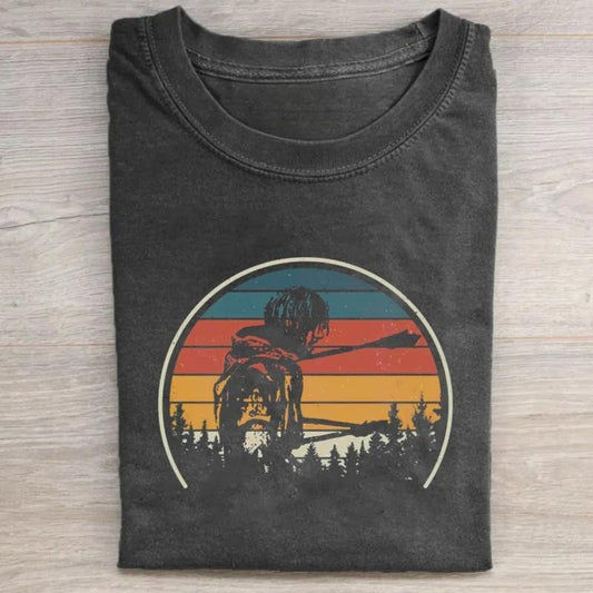 Vintage Boromir Graphic Tee - The Lord of The Rings Movie Shirt - LOTR - Middle Earth - JRR Tolkien - Fantasy Ring - The Hobbits Menswear Top