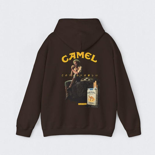 Vintage Camel Hoodie, Classic  Shirt, Camel  Sweater, Graphic Unisex Cotton Shirt, Cowboy Rodeo  T-shirt, sweater  Hoodie