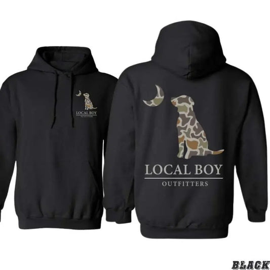 Vintage Camo Local Boy Hoodie, Hunting Camouflage Sweater, Shirt Full Sizes, Full Colors, Cotton Round Neck Tee