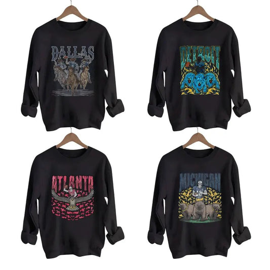 Vintage College All Teams NCAA Sweatshirt 2024, Classic Sport Sweatshirt, White Color, Gifts For Sport Menswear Streetwearstyle{n002}2