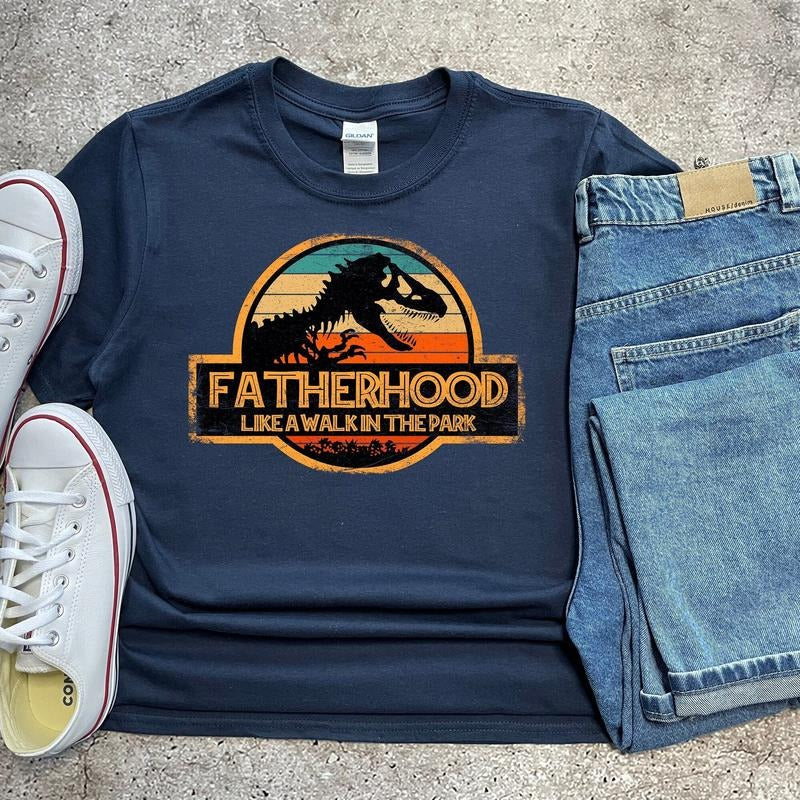 Vintage Dad Gift, Dinosaur Dad Shirt, Funny Dad Gift, Father Dad Vintage Shirt, Vintage Dad Dinosaur TShirt, Fatherhood Fathers Day Gift