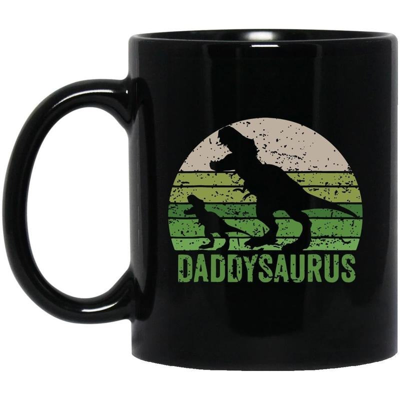 Vintage Daddysaurus Coffee Mug, Dadasaurus Mug, Dad Mug, Fathers Day Gift, Dadasaurus, Dad Gift, Novelty Coffee Mug, Gifts For Him Men, 11 15oz Ceramic Cup, Gift Ideas For Him