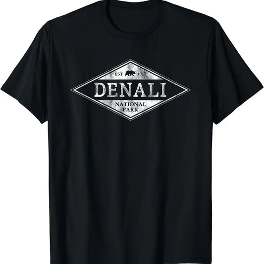 Vintage Denali National Park Shirt Alaska Mens Womens T-Shirt