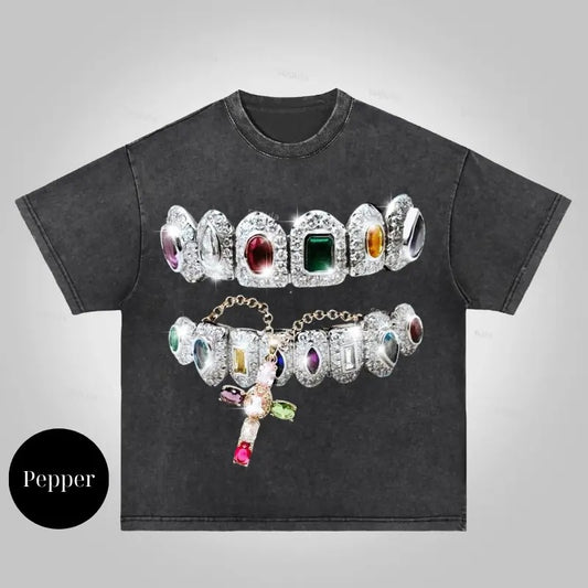 Vintage Diamond Cross Brace Graphic T-Shirt, Vintage Graphic Y2k Tee, Y2k Clothing, Unisex Crewneck Medium Cotton Short Slevee Printed