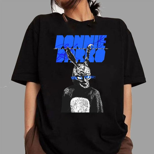 Vintage Donnie Movie Shirt, Retro Darko Bunny Shirt, Sci Fi Scary Movie, Grunge Streetwear Shirt, 2000s and 90s Darko Memorabilia Shirt
