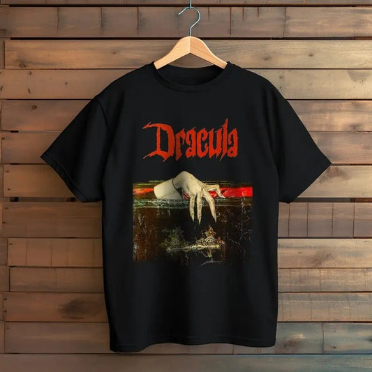 Vintage Dracula T-shirt, Vintage Halloween Shirt, Classic Horror Gift, Halloween Tee, Retro Horror