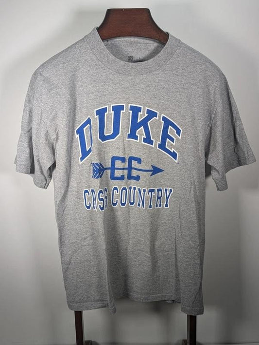 Vintage Duke Blue Devils Shirt Gray Spell Out Cross Country CC USA MadeUnisex T-shirt Sweatshirt Hoodie 31