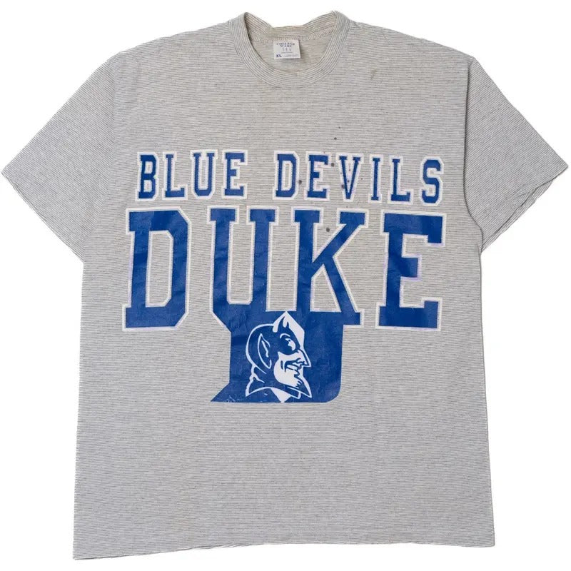 Vintage Duke Tee, Classic Sweatshirt for women, for men Cotton Menswear college merch Top  Fabric T-Shirt Embroidered Hoodie