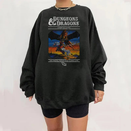 Vintage Dungeons and Dragons Inpsired Tee, Dungeons & Dragons 1974 Inspired Tee, DnD Shirt Top Womenswear Top Womenswear Hoodie Sweatshirts