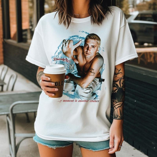 Vintage Eminem Graphic T-Shirt, Unisex Hip-Hop Tee, Retro Streetwear for Music Fans, Casual 90s Style Shirt, Slim Shady Apparelstyle{n002}3