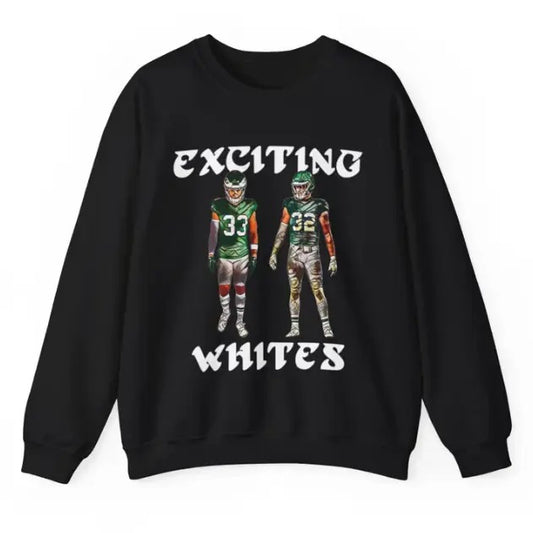 Vintage Exciting Whites Kelly Green Cooper DeJean Reid Blankenship Crewneck Graphic Tee Sweatshirt, Football Tropical Operator Wetsuit