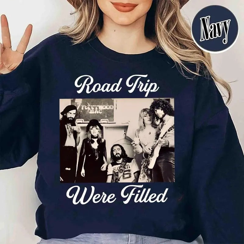 Vintage Fleetwood Mac Stevie Nicks Sweater, Fleetwood Mac Band Shirt, Retro Fleetwood Mac Stevie Nicks Sweater, Old School Band Sweatshirt
