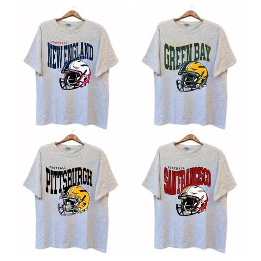 Vintage Football T-Shirt - Retro All Team Sports Collection, Gift For Fan Sportstyle{n002}2
