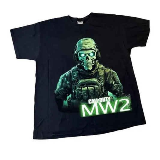 Vintage Gaming Call Of Duty MW2 Unisex Shirt Made Using 100% Us Cotton, Design & Printed In The USA Menswear Top