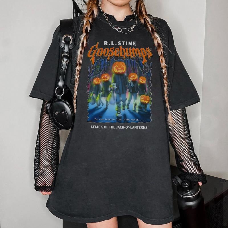 Vintage Goosebumps Shirt, Spooky Season Sweatshirt, Retro Halloween Sweatshirt, Halloween Movie Shirt, Vintage Halloween Tee, 90s Halloween T-Shirt, Spooky Season Sweatshirt, Spooky Vibes Shirt