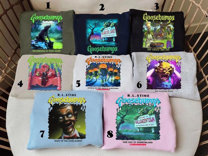 Vintage Goosebumps Sweatshirt, Goosebump Halloween Sweatshirt