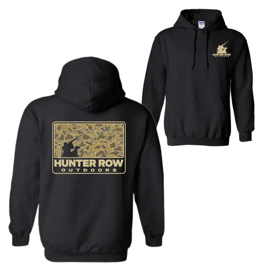 Vintage Hunter Row Outdoors Dog 80s T-Shirt & Hoodie, Retro Summer Shirt for Men and Women, Casual Graphic Streetwear Top