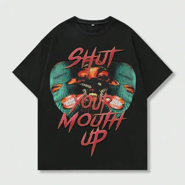 Vintage Hush Money Rebel Graphic Tee, Sweatshirt, Hoodie Gift For Women Top Womenswear Underwear Cotton T-Shirt Polyester Printed Streetwear