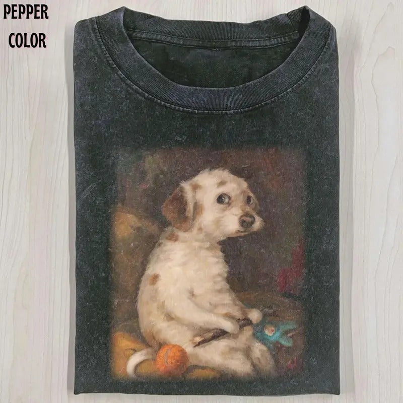 Vintage I Love This Stick T-Shirt for Women - Funny Dog Meme Graphic Tee - Streetwear - Womenswear, Top