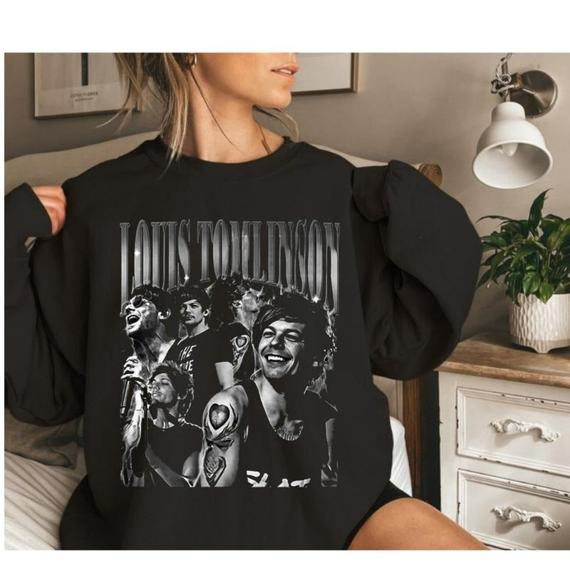 Vintage LV Sweatshirt Unisex Classic, Music Sweatshirt, Gift For Men, Style For Men and Women. Crewneck Fit