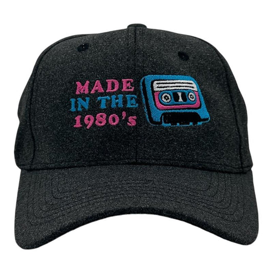 Vintage Made In The 1980s Hat Funny Sarcastic Retro Novelty Cap Funny Hats Funny Vintage  Novelty Caps for Men Black - Standard