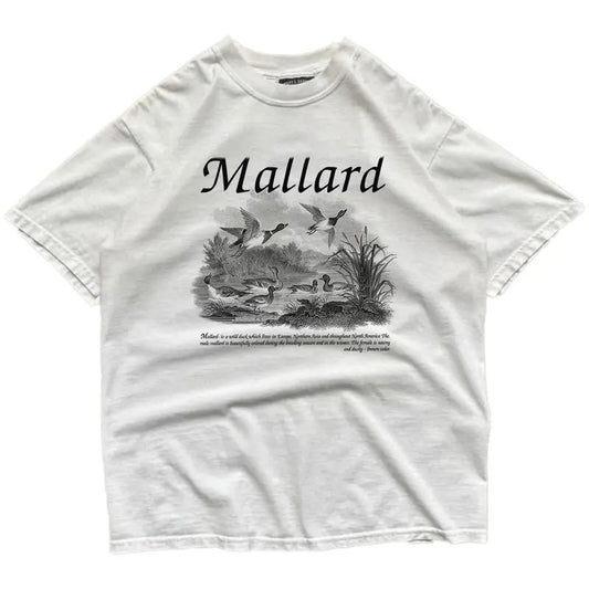 Vintage Mallard Duck Wildlife 90s Retro Unisex Sweatshirt Pullover, T-shirt, hoodie Cotton Wild Duck Hunting Season