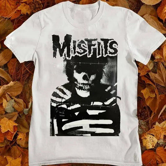 Vintage Misfits Classic Skull T Shirt , T-Shirt For Unisex , Gift For Men , Gift For Women Menswear Top