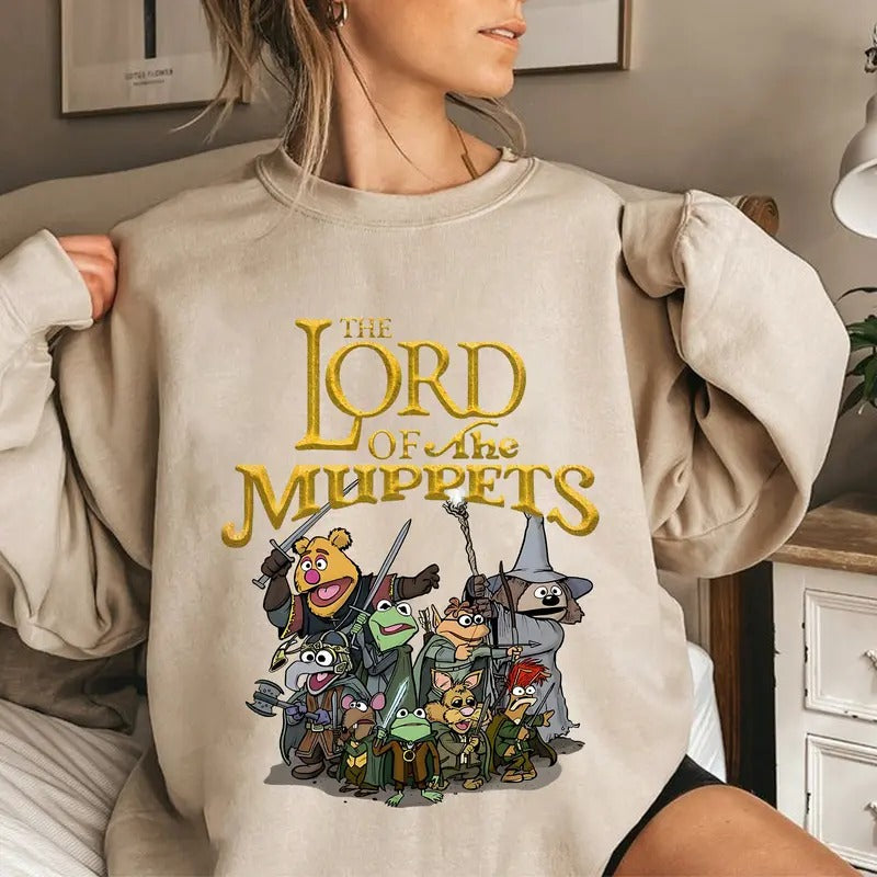 Vintage Muppet Carol Sweatshirt, The Lord Of The Muppets Shirt, Retro Muppet Lovers Sweatshirt, Funny Friends Shirt, Book Lovers T-shirt