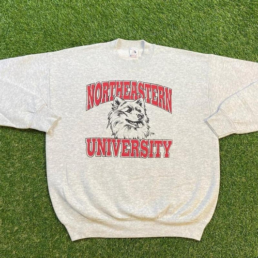 Vintage Northeastern University Crewneck Sweatshirt, Northeastern University Sweatshirt, Northeastern University Sweatshirt, Gift Foer Her