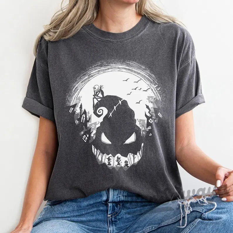 Vintage Oogie Boogie Bash 2024 Halloween Shirt, Jack Skellington Oogie Boogie Sweatshirt, Halloween Family Shirt