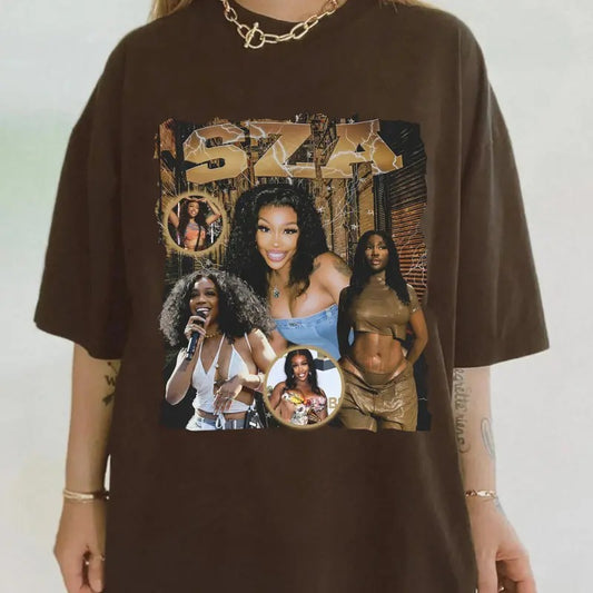 Vintage SZA Good Days T-Shirt, SZA 90s Tee Shirt, SOS Album Sza Tee, Vintage Graphics Tee, SZA Ctrl Tee Shirt, SZA Concert Tour Tee, Gift For Fans
