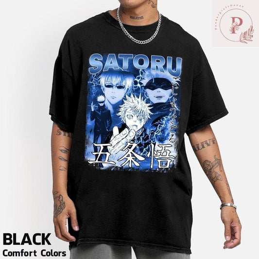 Vintage Satoru Gojo Shirt, Gojo Anime Shirt, Anime Manga Shirt, Anime Lovers Shirt