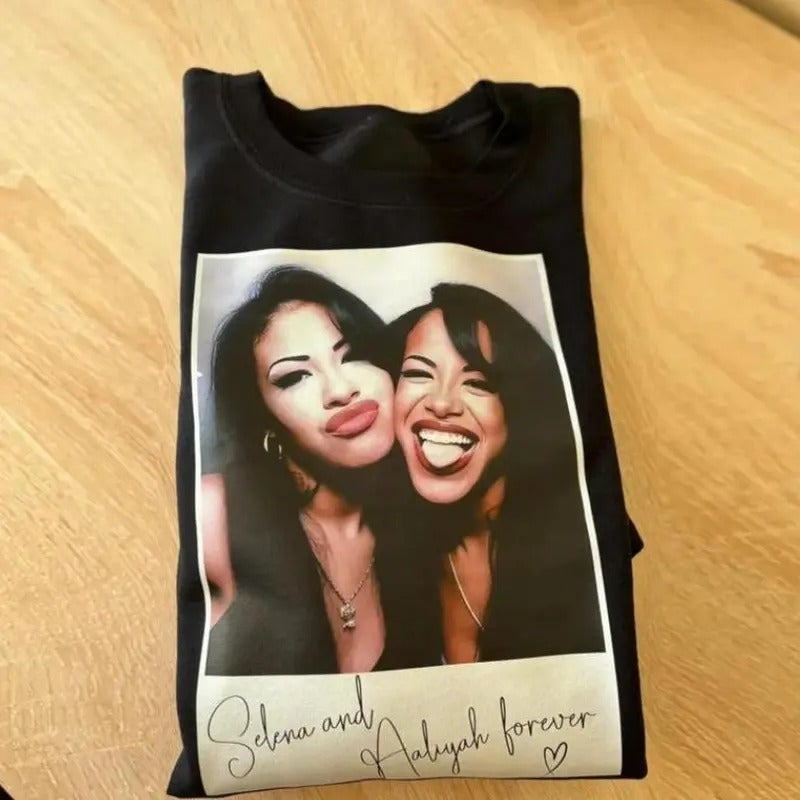 Vintage Selena and Aaliyah Shirt, Selena Shirt, Aaliyah Shirt, Aaliyah One in a Million T-Shirt, Hoodie, Sweatshirt S-3XL, Streetwear & Underwear