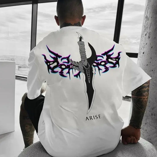 Vintage Solo Leveling Shirt, Arise Tee, Anime shirt, Japanese Anime, Birthday Gift