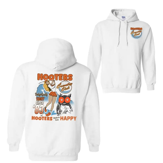 Vintage Spencers Hooters Country Club Unisex T-Shirt For Womens And Mens, Comfort Color Shirt