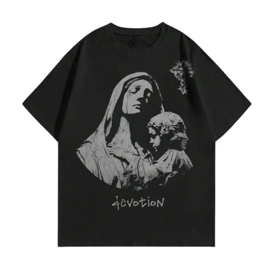 Vintage Street Life Men's Christian Cross Graphic Tee, Sweatshirt, Hoodie Gift For Women Top Womenswear Underwear Cotton Polyester T-Shirt